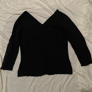 Neiman Marcus brand black sweater, medium